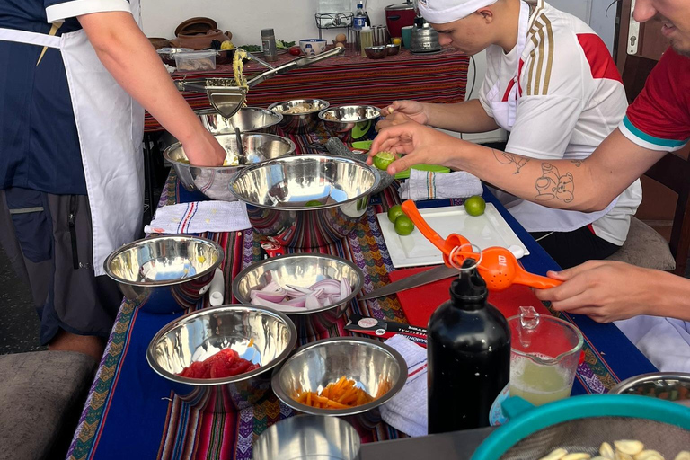 利马 - 米拉弗洛雷斯：秘鲁烹饪课程、皮斯科酸酒与热带水果利马 - 米拉弗洛雷斯：秘鲁烹饪课程、皮斯科酸酒和热带水果