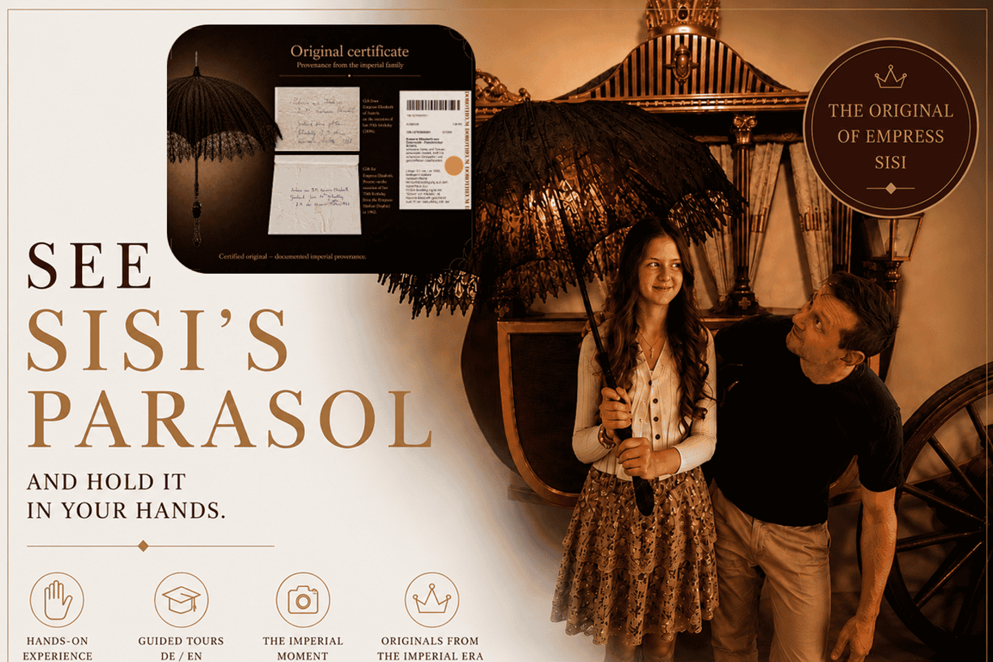 Vienna: Hands-On History Museum & Sisis Original Parasol - Vienna: Hands-On History Museum & Sisi´s Original Parasol