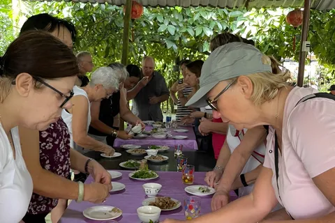 From Hue: Cooking class in Thuy Bieu Village