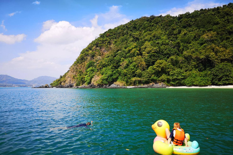 Phuket: Coral Island Luxury Long Tail Boat Half-Day Tour Shared Tour With Hotel Pickup