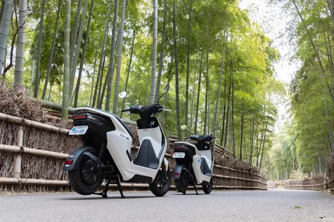 Kyoto: EV Scooter Tour met Lunch en Boerderijbezoek