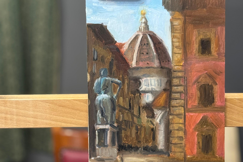 Florence: Create Your Own Oil Painting in a Real Art Studio Sunday Premium Atelier Session
