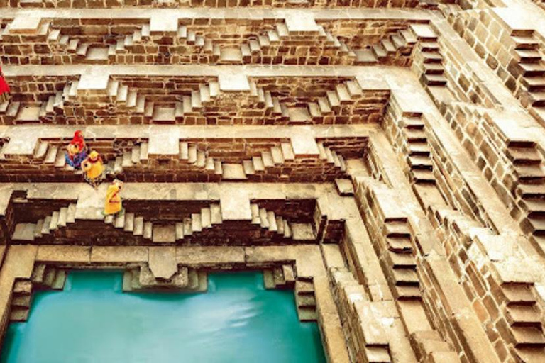 Abhaneri Step Well & Fatehpur Tour with Agra To Jaipur drop