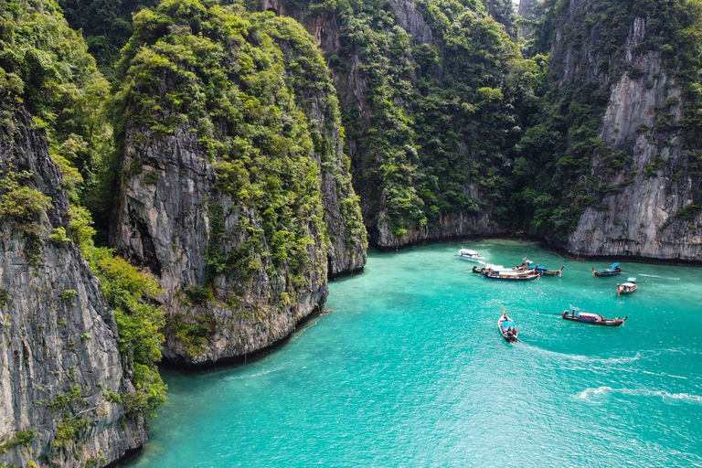 Krabi: Early Bird Phi Phi, Maya & 4 Islands Speedboat Tour