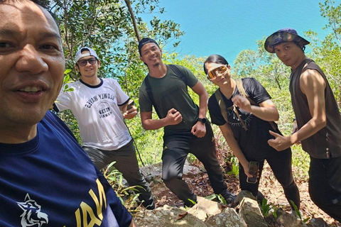 Langkawi Hidden Waterfall Hiking Tour with Thai Island Views