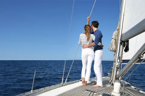 Romantic Private Sailing Boat for two daytime or sunset