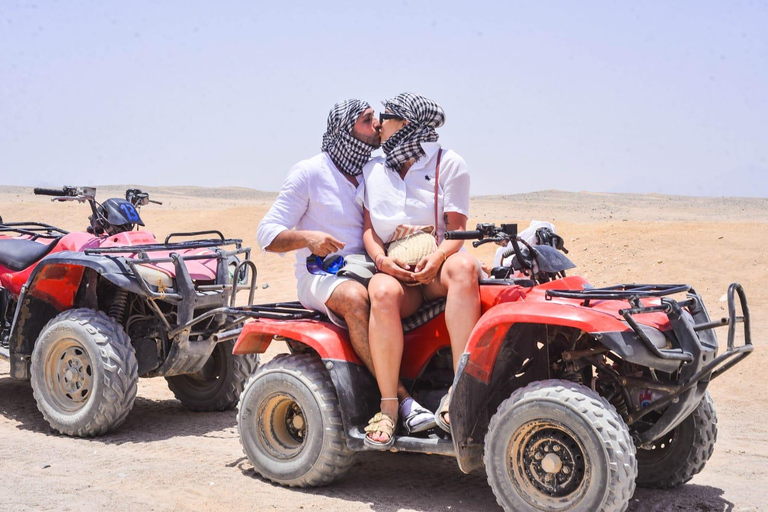Hurghada: Quad Bike Adventure with Hotel Transfers Pick up Outside hurghada
