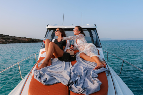 Luxury Yacht Escape from Ierapetra:Transfer & Meals Included Ierapetra: Paradise escape with luxurious yacht & transfer