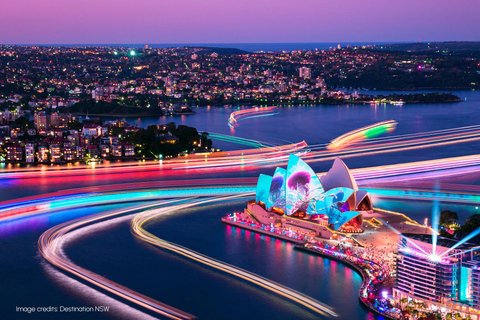 Sydney: Vivid Sydney Festival Sightseeing Cruise Sydney: Vivid Sydney Festival Sightseeing Cruise - 9:45pm