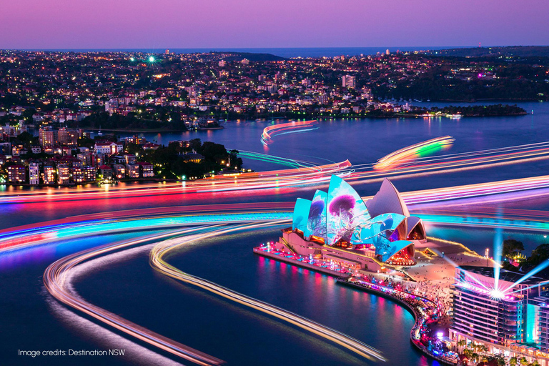 Sydney: Vivid Sydney Festival Sightseeing Cruise Sydney: Vivid Sydney Festival Sightseeing Cruise - 9:45pm
