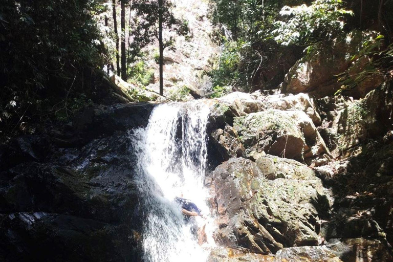 Langkawi Hidden Waterfall Hiking Tour with Thai Island Views