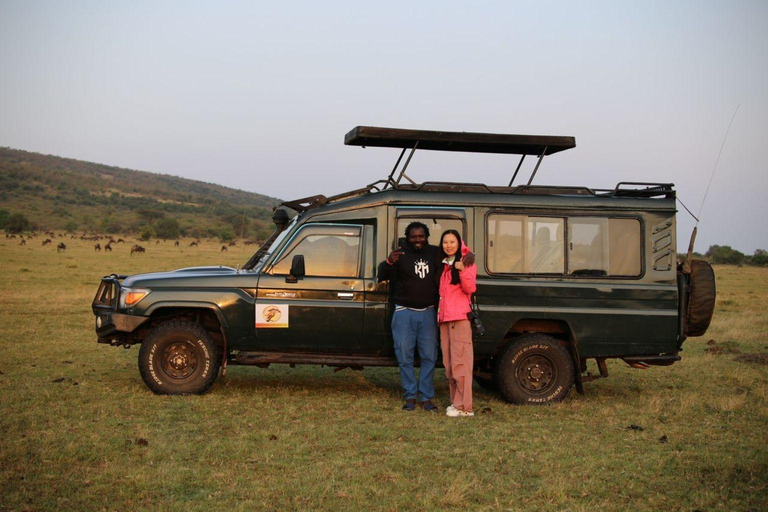 3 dagars Masai Mara Group Budget safari i 4x4 Jeep Daily Tour