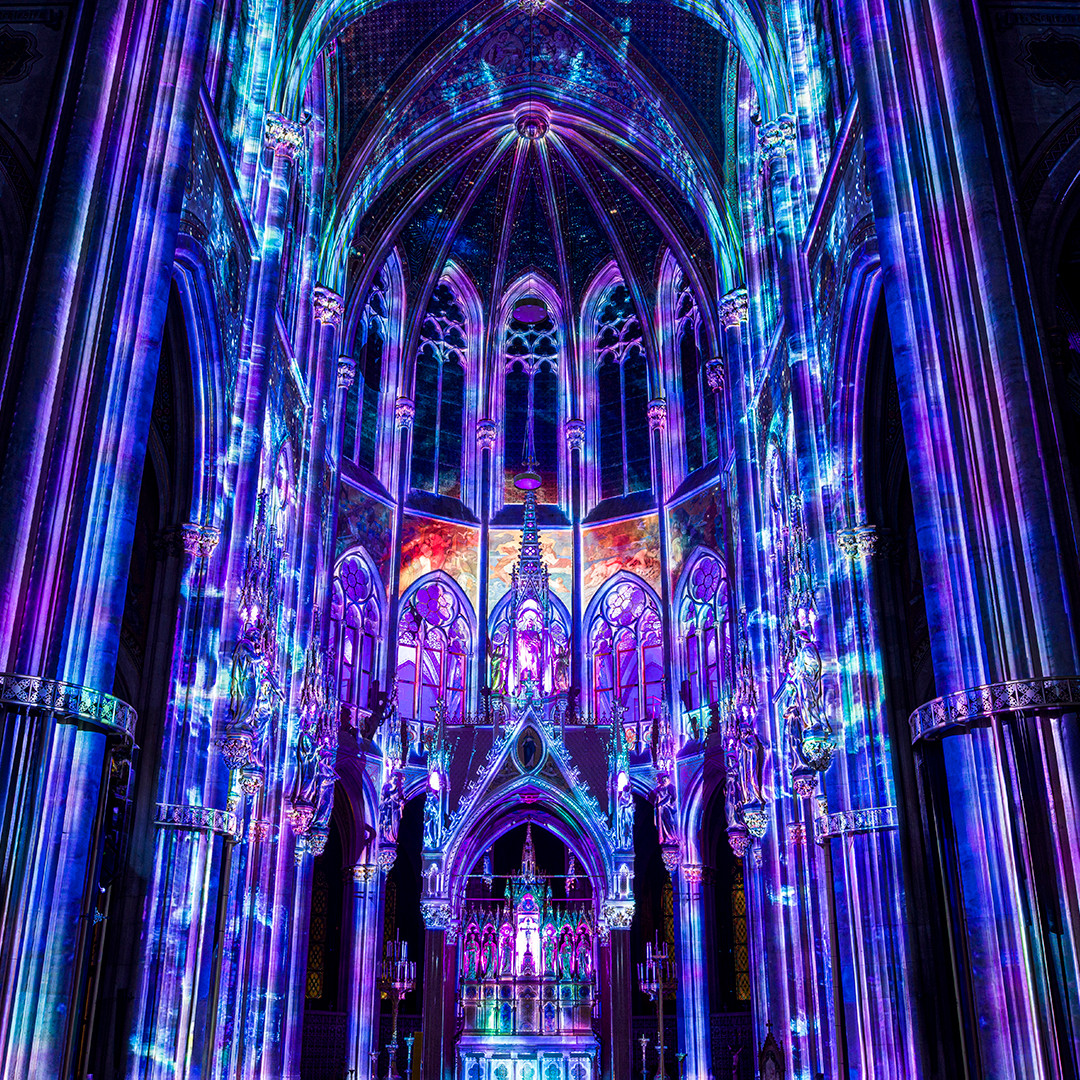 Vienna Light Of Creation At The Votive Church An Immersive Light 