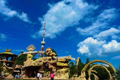 Tbilissi : circuit des 3 téléphériques avec déjeuner en optionVisite en groupe partagé ***3 HEURES***