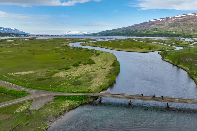 Akureyri: E-Bike Tour with Forest Lagoon Entry