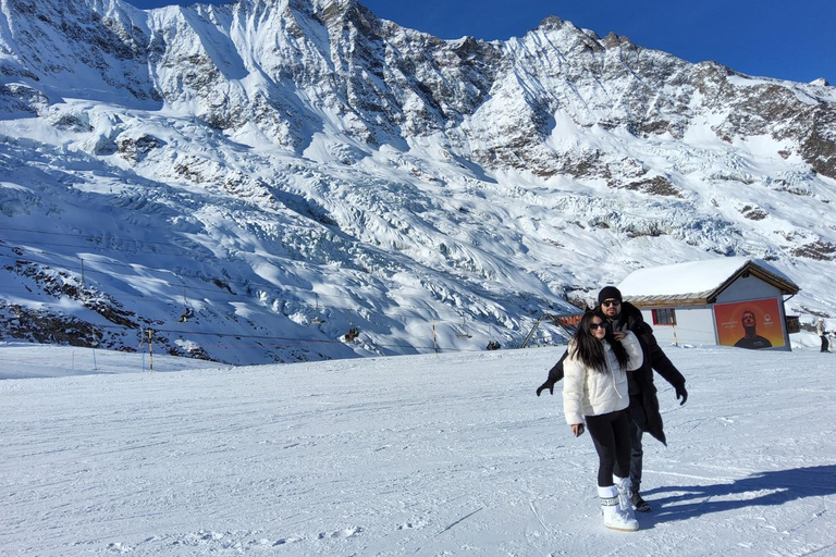 Saas-Fee: High Alpine Hike to 2,869 m with Glacier Views