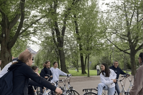 Tour di Amsterdam in bicicletta con una guida locale che parla francese!