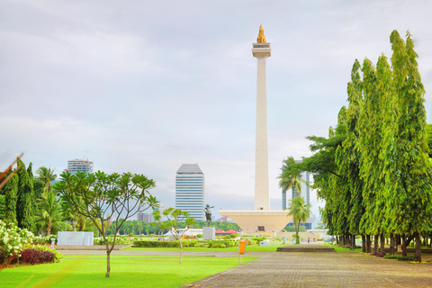 Jakarta Social och politisk promenad