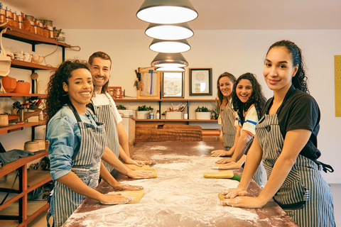 Pizza &amp; Focaccia: Clase privada de cocina italiana y cena