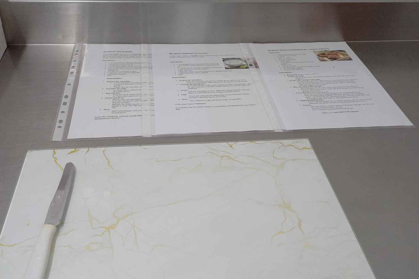 Cyprus: Cooking Class-Mousaka, Tzatziki & Greek Salad