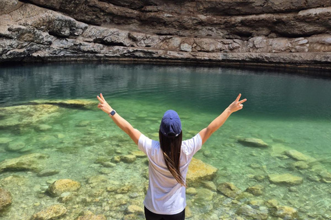 Wadi Arbyeen Hike & Swim with Quriyat, Fins & Sinkhole