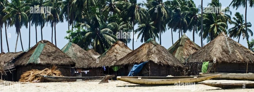 Sierra Leone : Excursion dans les îles Turtle dans le district de Bonthe
