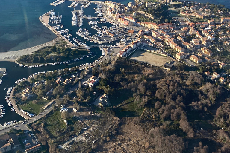 Microlight flight in Haute-Corse