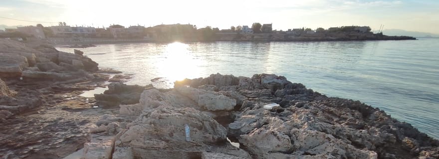 Égine : Cimetière des Guerriers de Salamine, Musée Kapralos, Phare de Bouzas