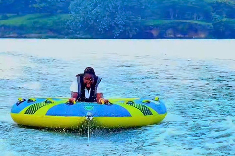 Entebbe: Lake Victoria Jet Ski, Speedboat, & Tubing Tour