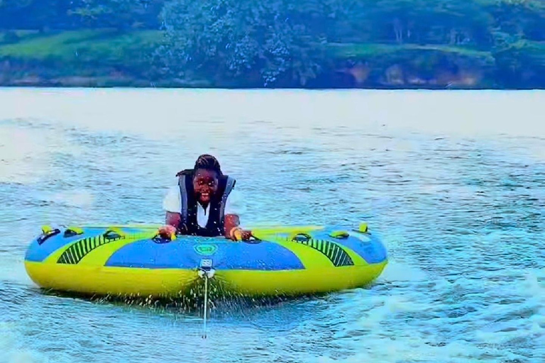 Entebbe: Lake Victoria Jet Ski, Speedboat, & Tubing Tour