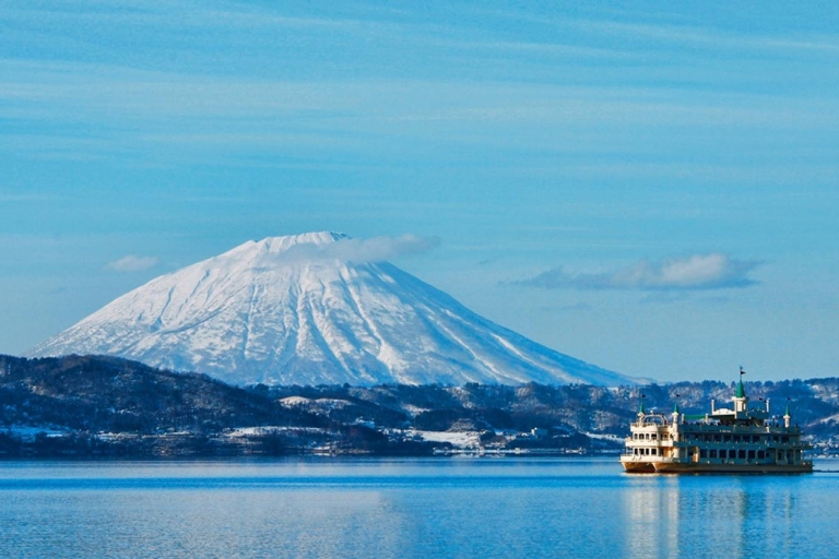 Hokkaido: Lake Toya, Mt. Yoteisan Park, Onsen 1-Day Tour Sapporo Station Meeting Point