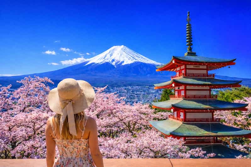 Fuji und 6 Sehenswürdigkeiten: Oshino, Kawaguchi-See