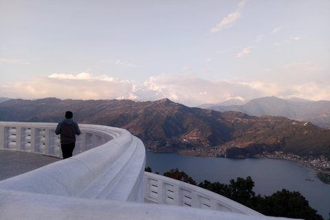 Day Hiking Sarangkot to World Peace Stupa from Lakeside