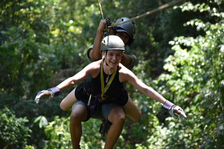 Santa Teresa: Zipline Adventure with Ocean & Jungle Views
