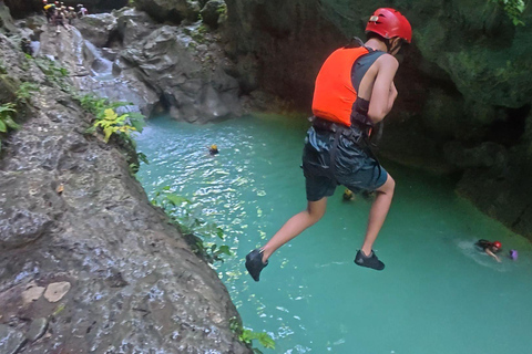 Cebu: Oslob Whaleshark Watching Canyoneering privé ophalen