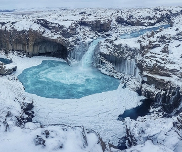 Akureyri: Wycieczka do wodospadu Aldeyjarfoss i Hrafnabjargafoss
