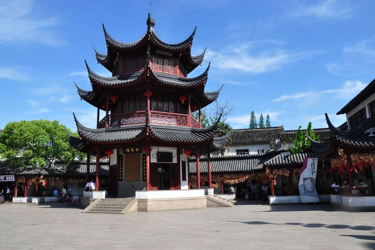 Tour privato di mezza giornata all&#039;antica città d&#039;acqua di Qibao