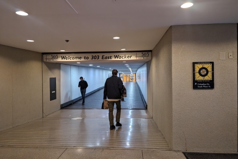 Chicago: visite à pied de la passerelle souterraine et des secrets du centre-ville