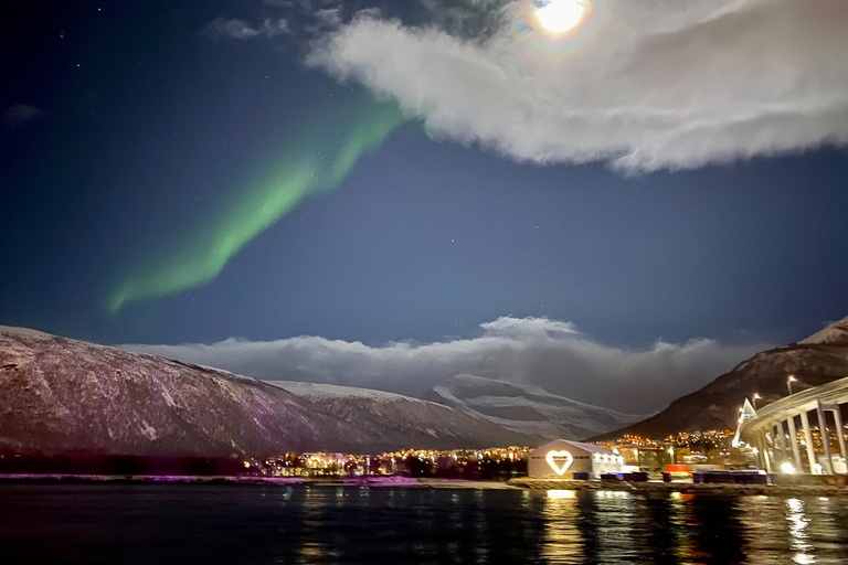 Tromsø: Cruzeiro noturno à luz do Ártico com sopa de peixe