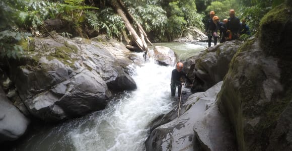 Canyoning Experience at Ribeira Grande
