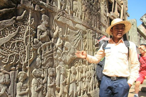 Nascer do sol em Angkor Wat e pequeno tour com guia de turismoGrandes tours particulares com guia de turismo que fala inglês