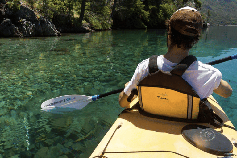 Bariloche: Lake Gutierrez Guided Kayaking Tour with Pickup