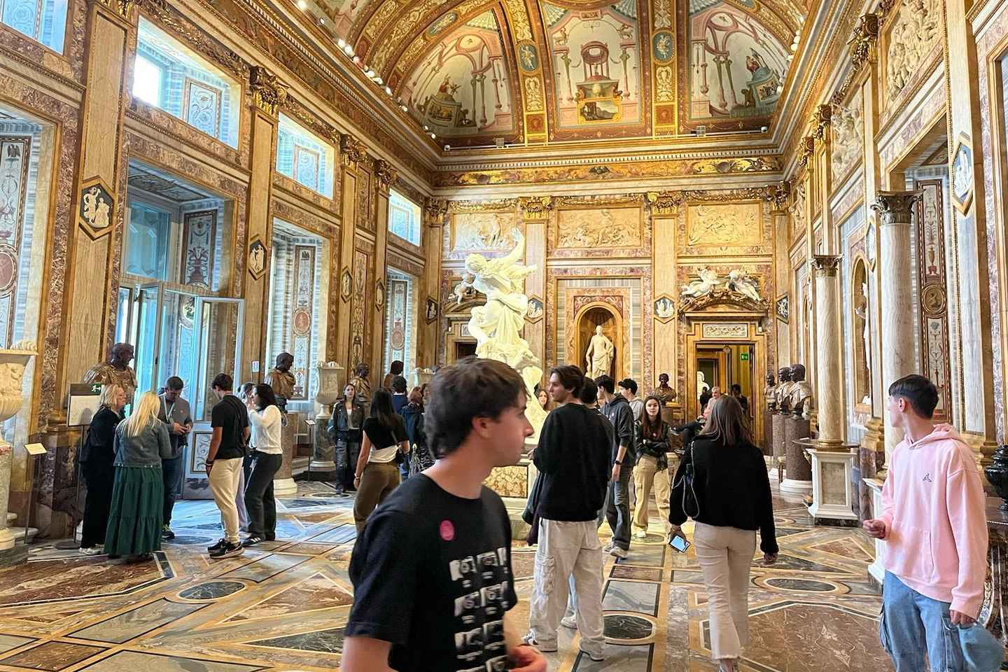 Entrada a la Galería Borghese