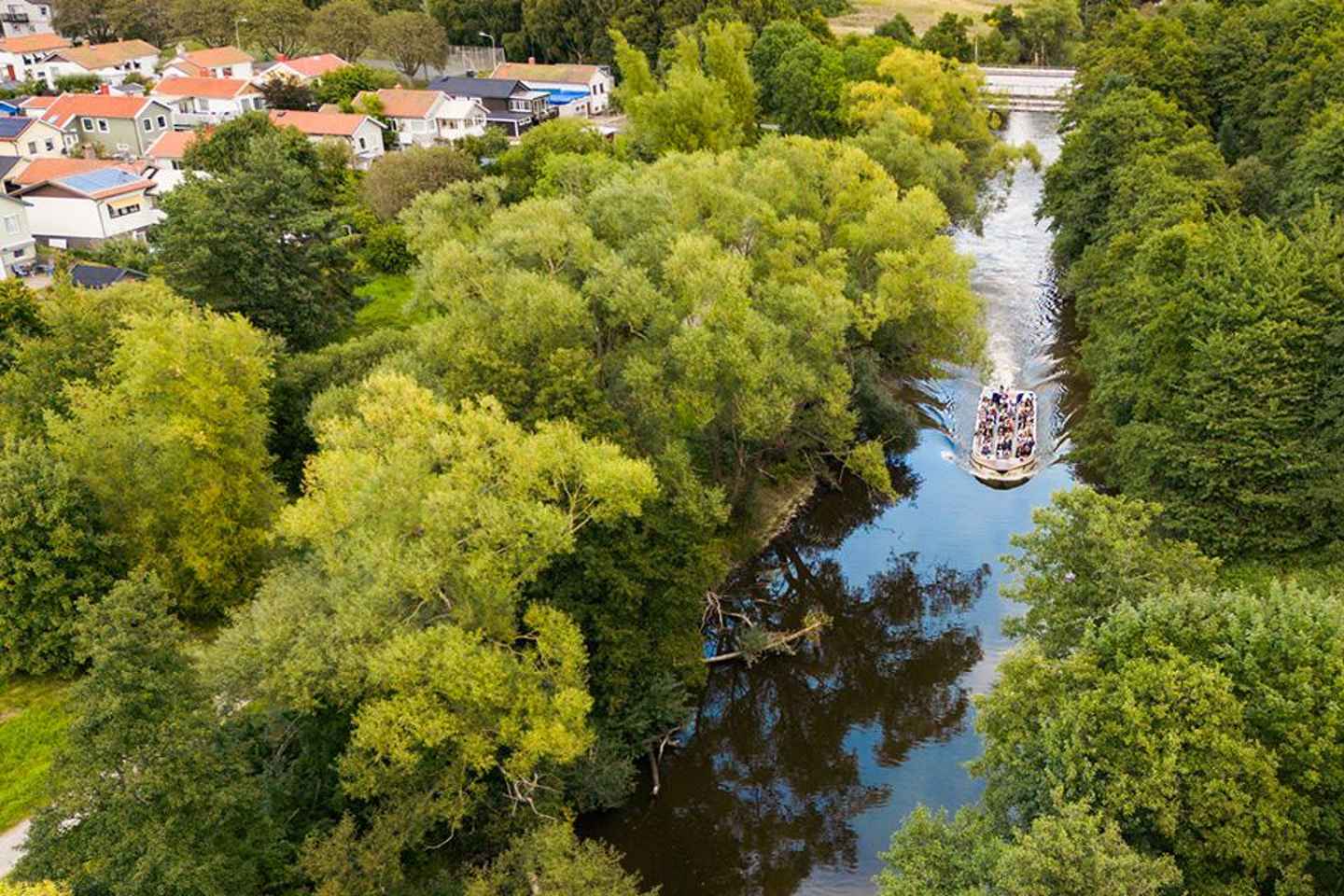 Gothenburg: Paddan Sightseeing Cruise on the River Säveån