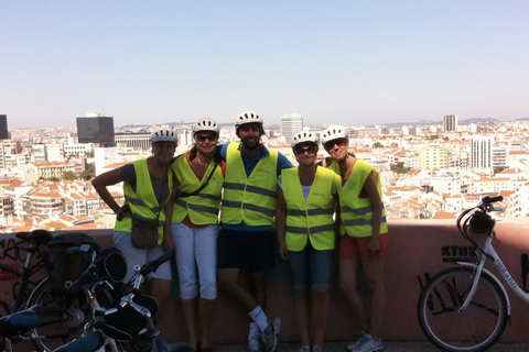 Lissabon: 7 heuvels halfdaagse tour elektrische fiets