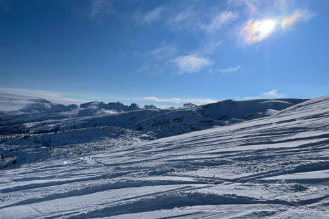 From Sofia: Private 7 Lakes Winter Hiking Tour