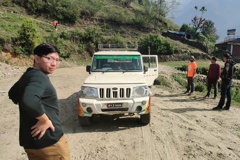 De Katmandu: Caminhada guiada de 6 dias pelo acampamento base do Mardi Himal