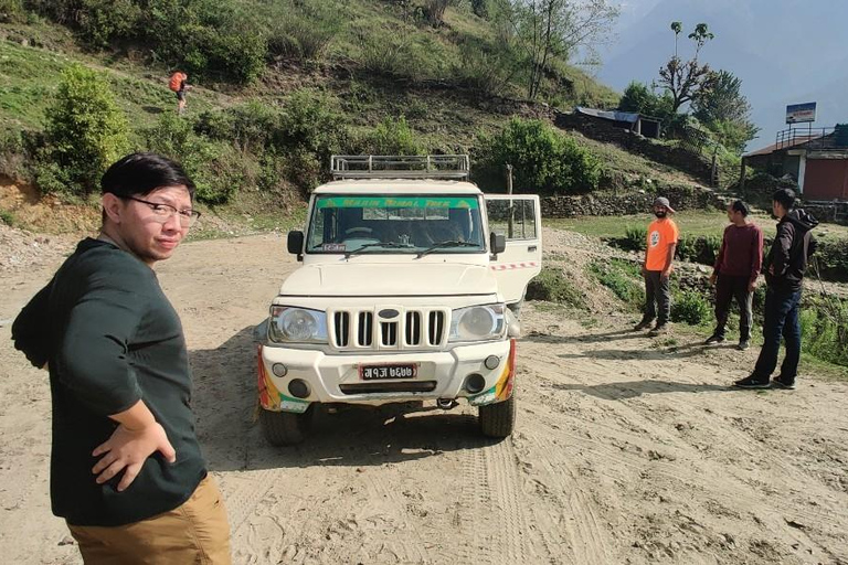 De Katmandu: Caminhada guiada de 6 dias pelo acampamento base do Mardi Himal