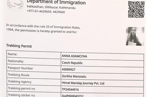 Från Katmandu: 13 dagars Manaslu Circuit Trek med guide