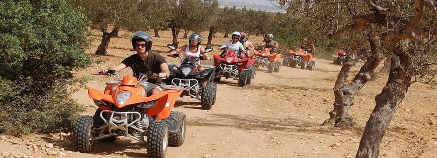 Mahdia : aventure en quad avec prise en charge à l'hôtel